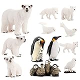 Lynkaye Polar Animal Toy Figurines...