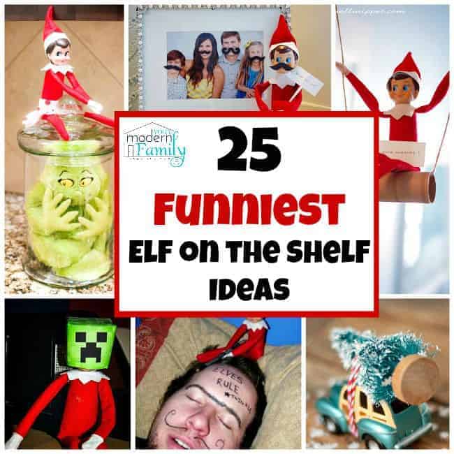 NEW elf on the shelf ideas