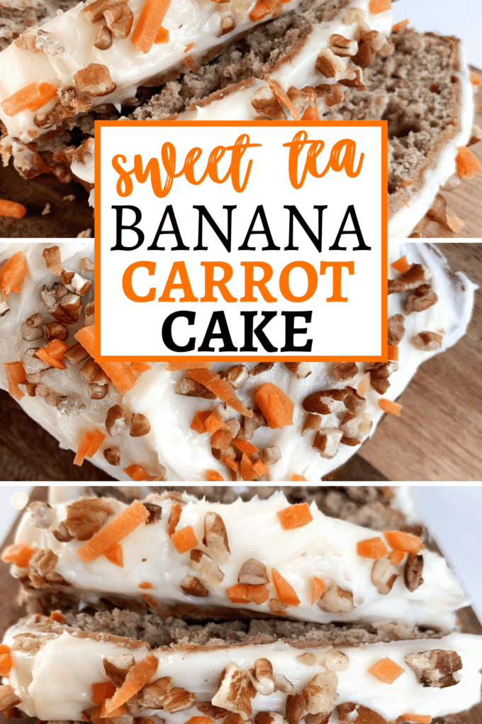 Sweet Tea Carrot Cake Banana Bread Recipe