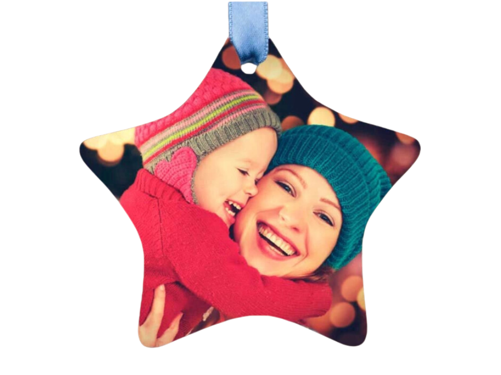 Christmas star ornament