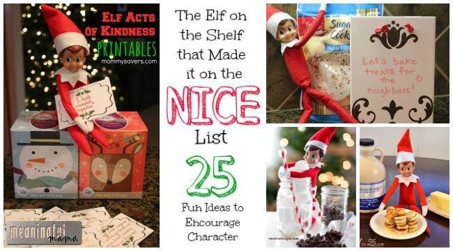 pin for elf on the shelf nice list