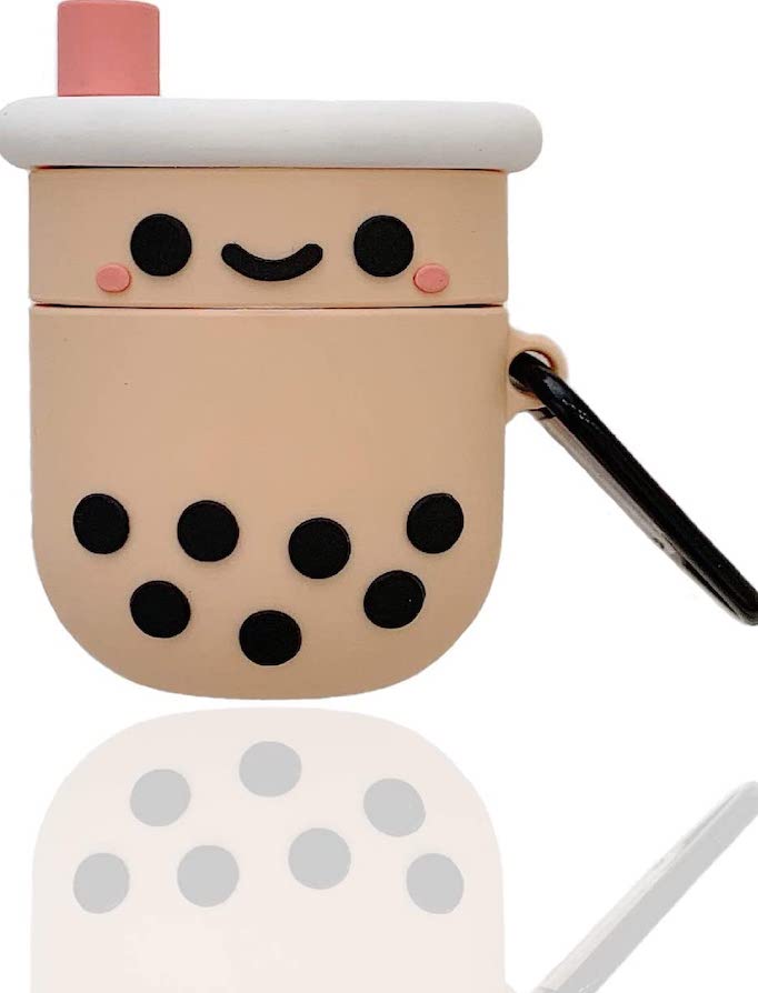 Cute Boba Airpods case for under $15 makes a great gift for tweens and teens