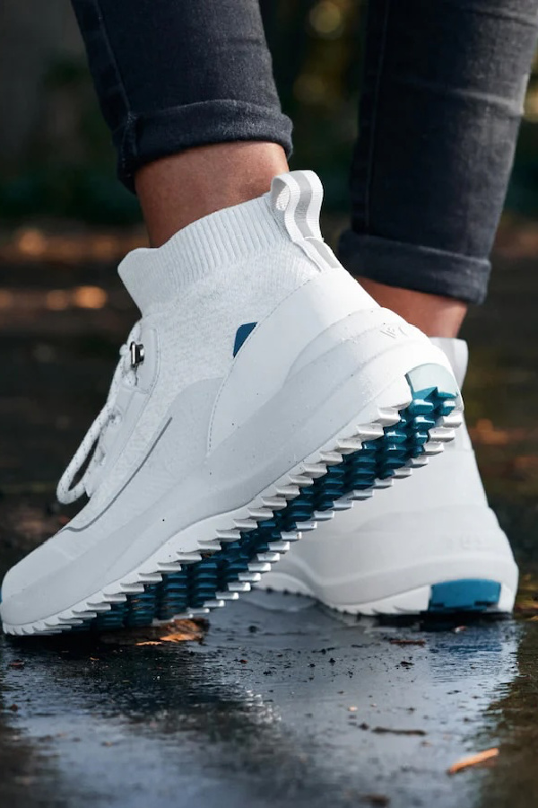 Vessi waterproof shoes for fall and winter: the new Stormburst High Top for women in white is gorgeous, but check the other colors too