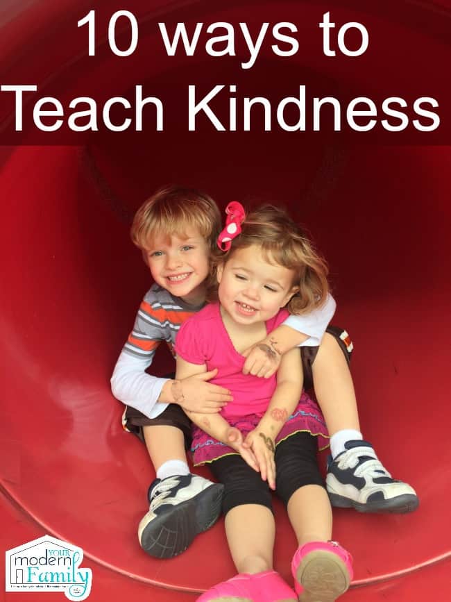 10 ways to teach kindness