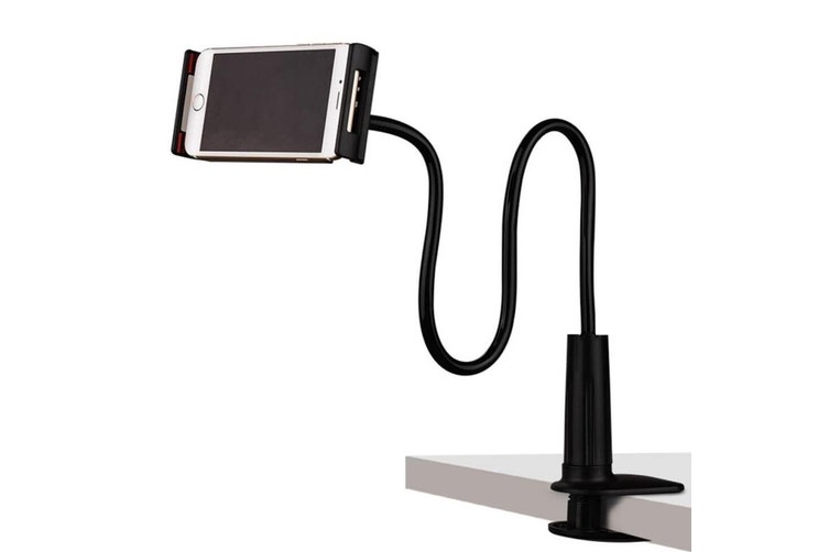 Gooseneck phone holder