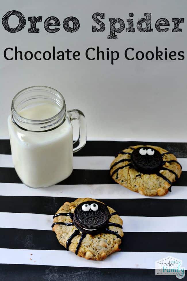 Oreo spider cookies